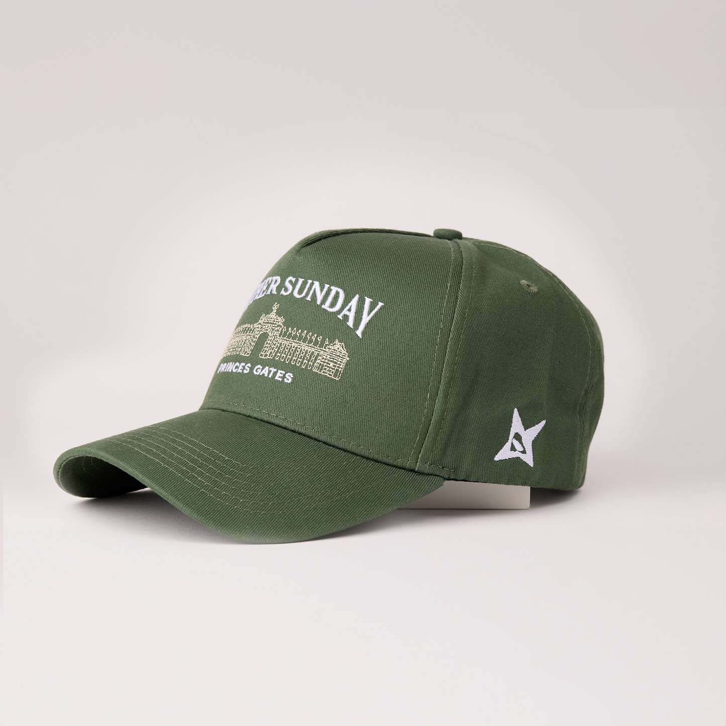 Princes' Gates A-Frame Snapback // Clover Green