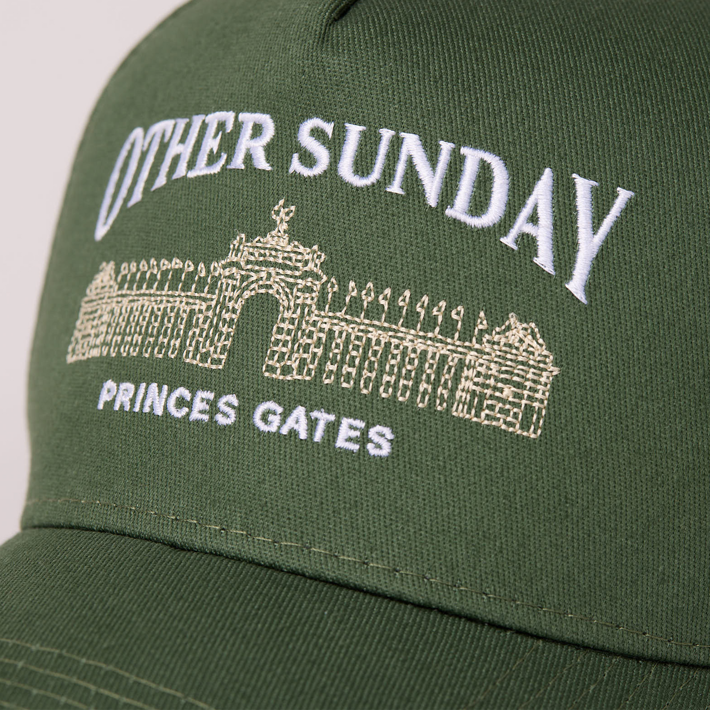 Princes' Gates A-Frame Snapback // Clover Green