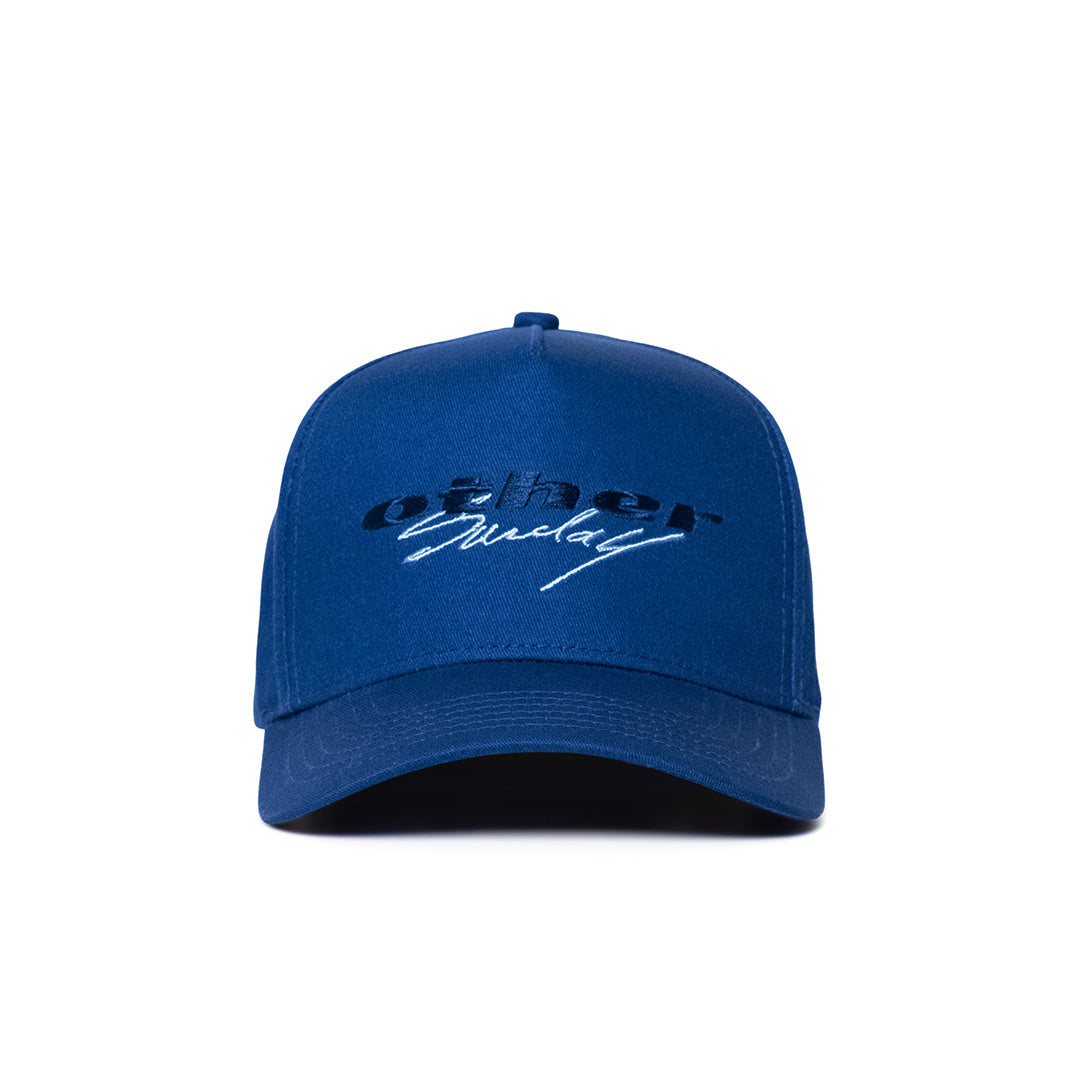 Signature OS A-Frame Snapback // FOUNTAIN BLUE