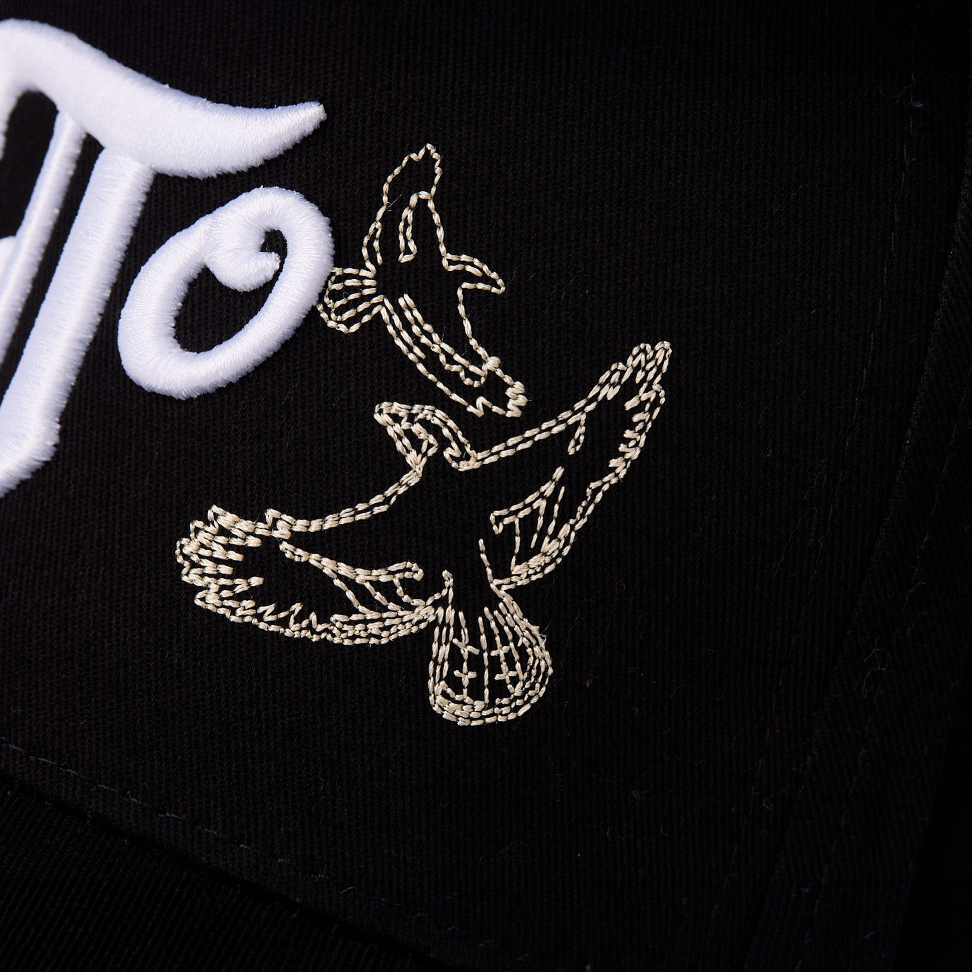 OS.TO A-Frame Snapback // Black Staple