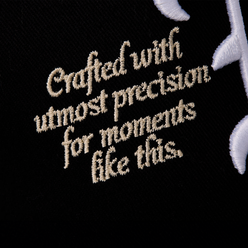 OS.TO A-Frame Snapback // Black Staple