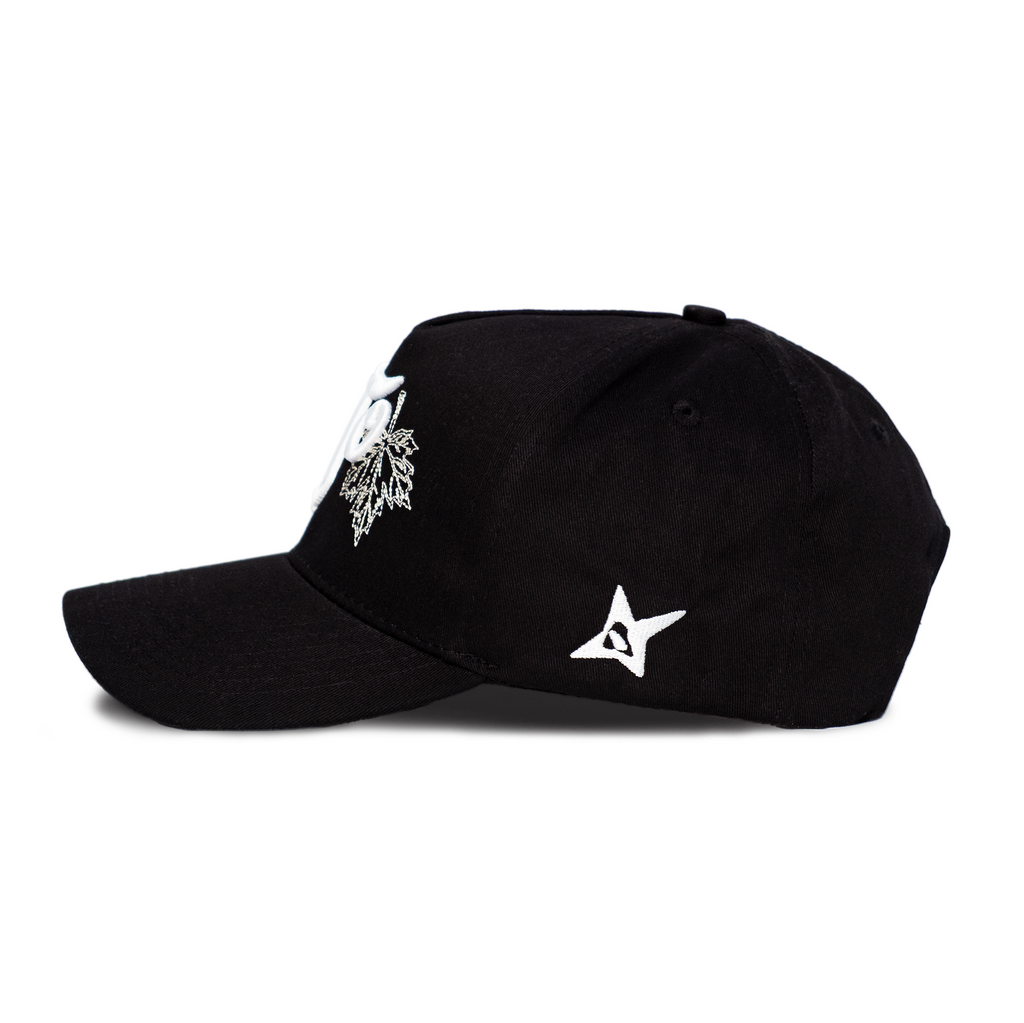 OS.TO A-Frame Snapback Black Staple V2 - Side view