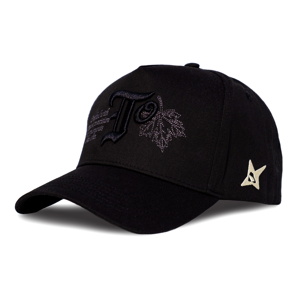 OS.TO A-Frame Snapback // Blackout