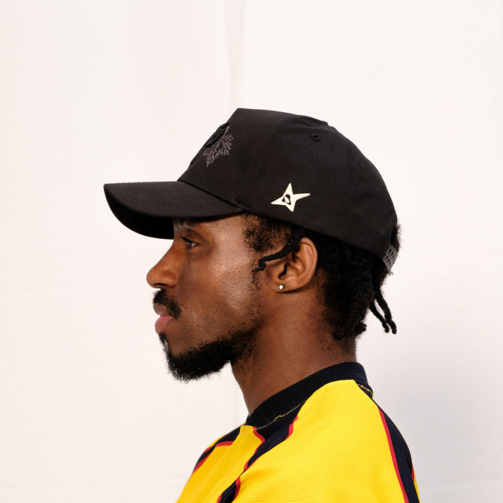 OS.TO A-Frame Snapback // Blackout