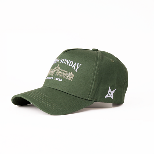 Princes' Gates A-Frame Snapback // Clover Green