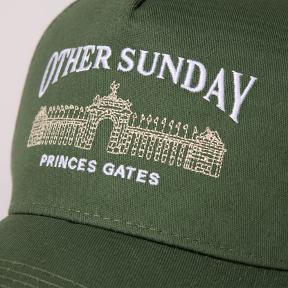 Princes' Gates A-Frame Snapback // Clover Green