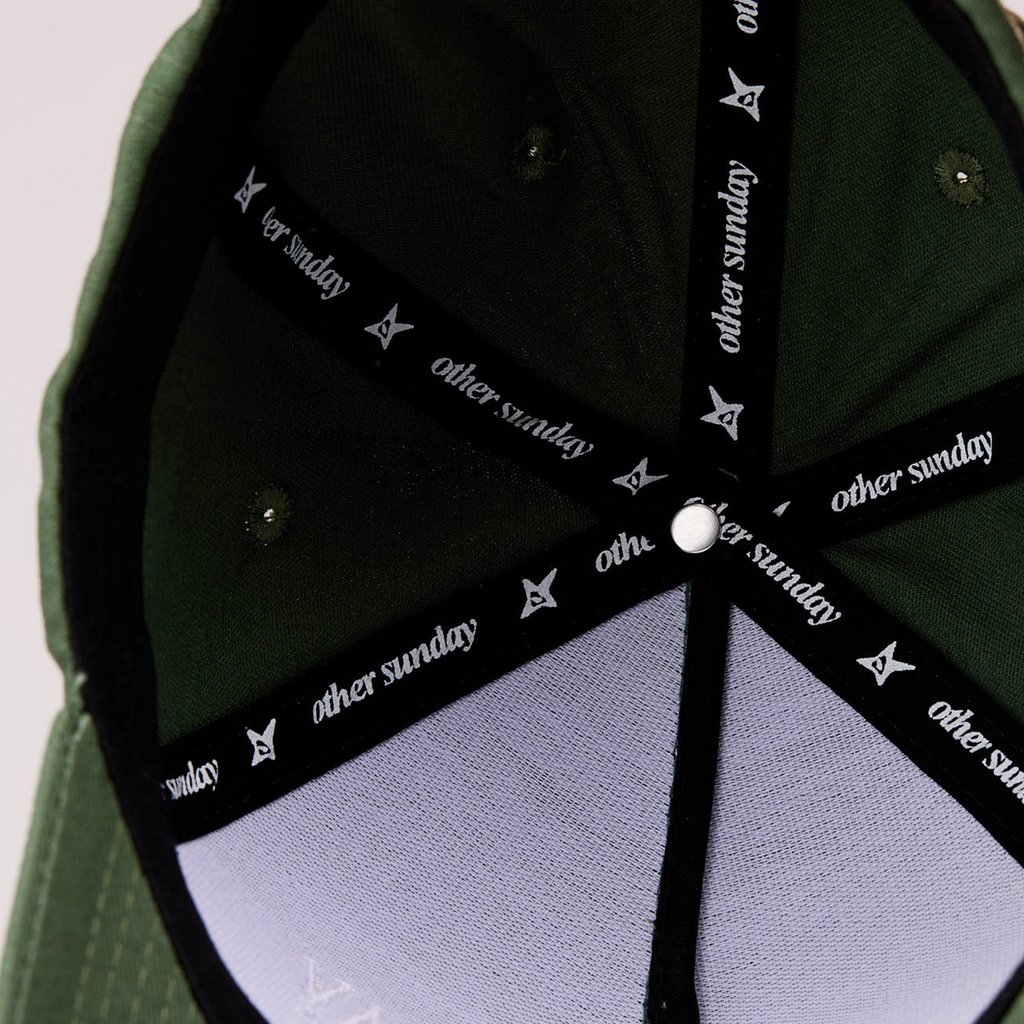 Princes' Gates A-Frame Snapback // Clover Green