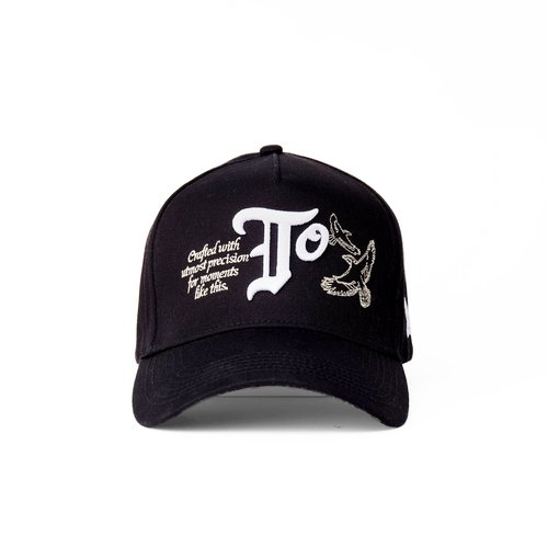 OS.TO A-Frame Snapback // Black Staple